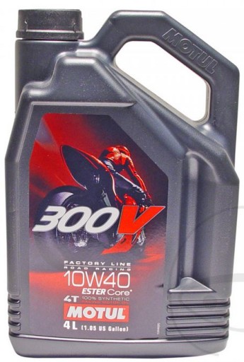 MOTUL 300V FACTORY LINE RACING МОТОРНОЕ МАСЛО 10W40 СИНТЕТИЧЕСКОЕ 4Л ОРИГИНАЛ
