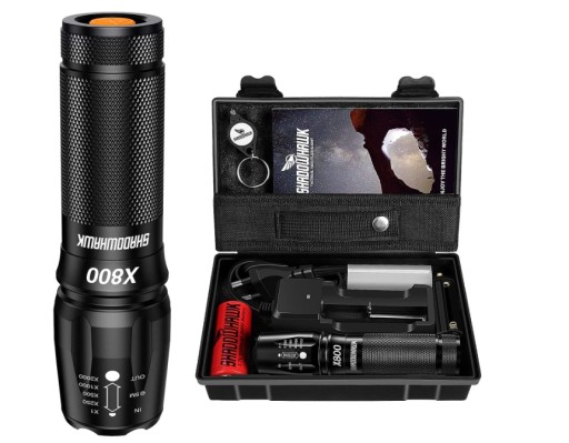 Светодиодный фонарик Shadowhawk 10000 Люмен, 5 режимов