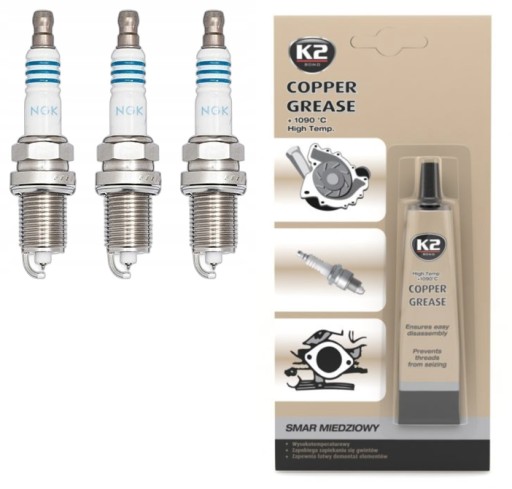 NGK Spart Plug Irida LPG6 1565 + Stry