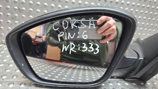mirror exterior left 6 PIN 39225899 OPEL CORSA F 2019