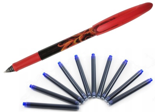 Червона кулькова ручка Schneider