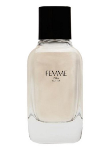 zara femme glitter woda perfumowana 100 ml  tester  