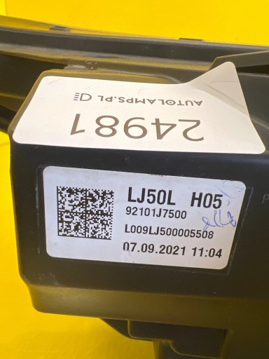light left Kia Ceed III Lift Full Led 92101J7500
