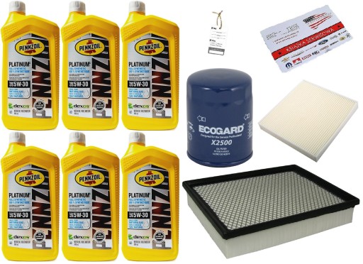 PENNZOIL 5W30 5.7L + ФИЛЬТРЫ SILVERADO 4.3 2014-18