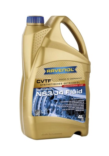 Масло ravenol cvtf ns3/j4 жидкость 4л / qashqai j11 '13- / lancer '12- /