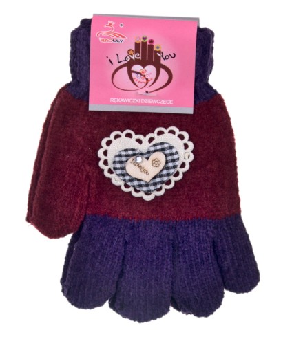 Рукавички п'ятипальці Рукавички 16 різнокольорові