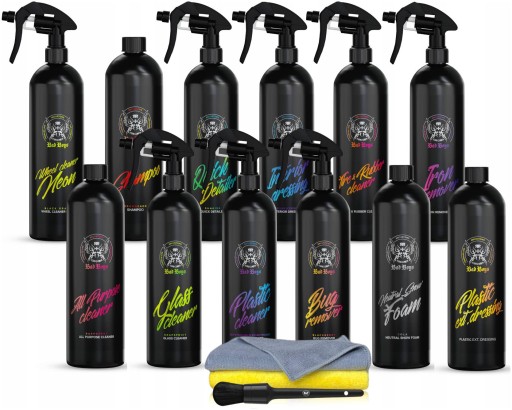 Мега набор автомобильной косметики RR Customs RRC Bad Boys в подарок