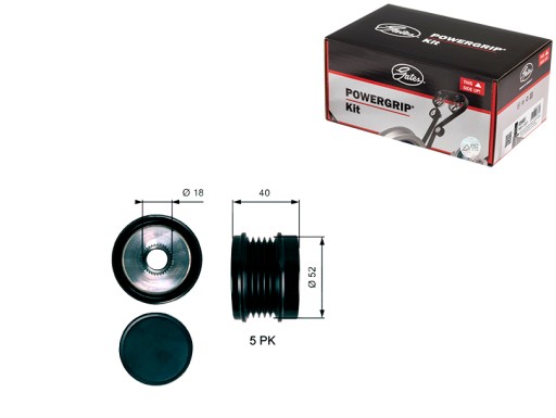 OAP7209 - Шкив генератора mercedes cla 1 6 b 13-19 ворота