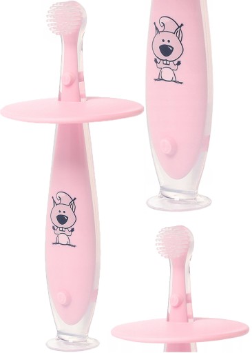 Зубна щітка BabyOno 551/01 дитяча, рожева