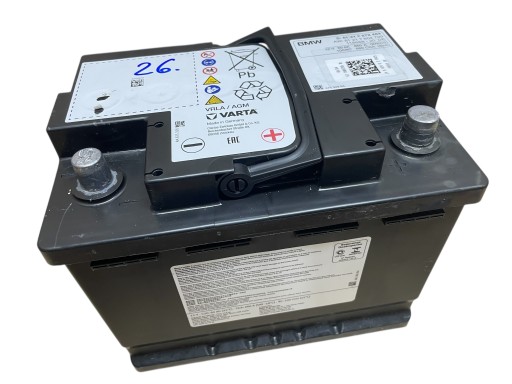 AKUMULATOR AGM START-STOP 12V 60AH 660AH BMW 2024R Original
