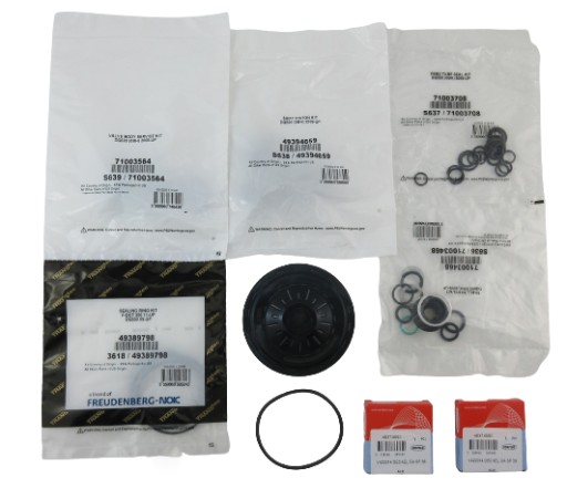 49389600 - OHK КОМПЛЕКТ УПЛОТНЕНИЙ БЕЗ ПОРШНЕЙ DQ500 0BH 09+