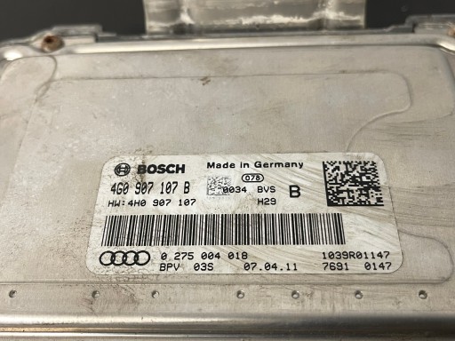 module control unit KAMERY AUDI A6 C7 A7 4G A8 4H 4G0907107B