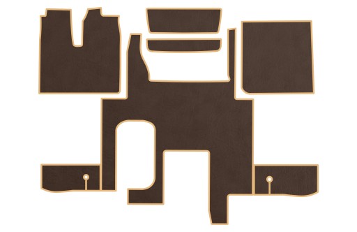 Коврики PRESTIGE LINE Man TGX с 2007 года 2 ящика