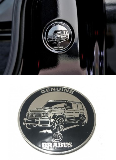 Mercedes BRABUS G класс GENUINE BRABUS эмблема