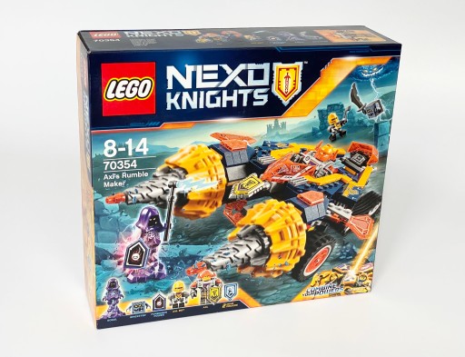 NOWE LEGO 70354 Nexo Knights Rozbijacz Axla