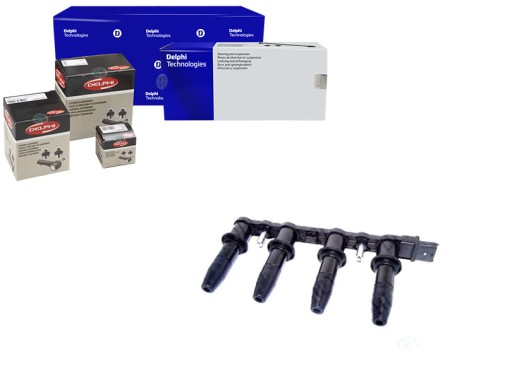 60002511 - Delce20009-12b1 катушка зажигания opel 1.6/1.8 astra