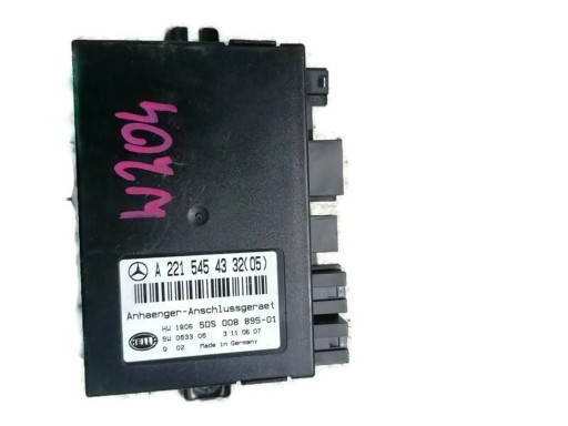 Mercedes w204 07- модуль гачка a2215454332