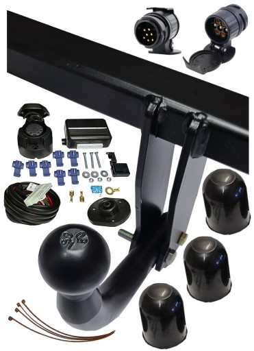 БУКСИРУВАЛЬНИЙ ГАК з МОДУЛЕМ 13PIN/7P OPEL ASTRA 4 J IV 2009-15 ХЕТЧБЕК 3/5d