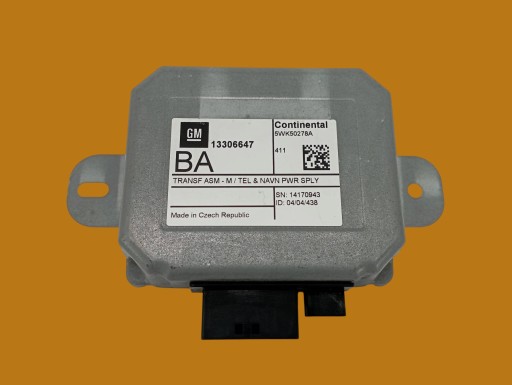 module navigation devices 13306647 Opel Insignia and (2008-2017 ) A
