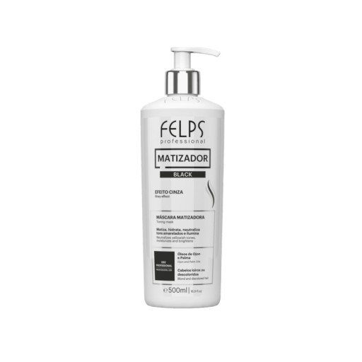 Felps TONER BLACK 500ml Tónovacia maska ŠEDÁ