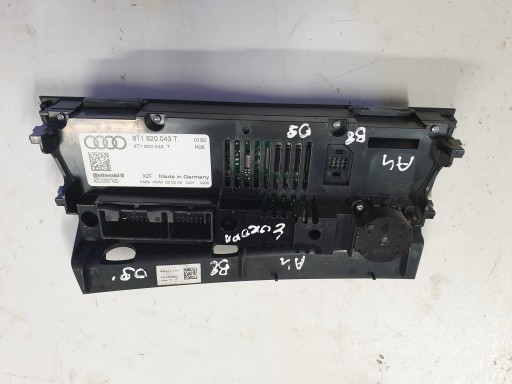 Unite commande clima AUDI A4 B8 2008- 8T1820043T