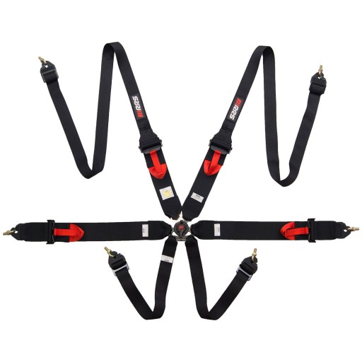 RRS0071CZA - Ремені RRS R6 Hans FIA надлегкі-6 точок 2/3