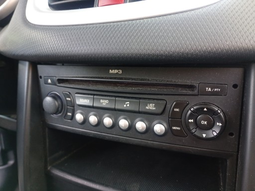 RADIO original CD missing code Peugeot 207 06-13