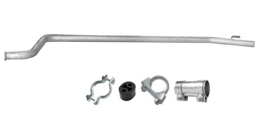 17.316 - OPEL VIVARO 1.9 2.0 D (с 2001 г.) средняя труба LWB