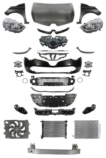 260103127R, 260601176R - RENAULT CLIO IV 12-16 ЛАМПА ПІД КРИЛО ПЕРЕДНЬОГО БАМПЕРА