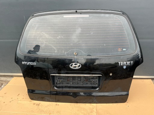 ЗАДНЕЕ СТЕКЛО ЗАДНЕЙ ДВЕРИ ЧЕРНОЕ HYUNDAI TRAJET 2004-2008 гг.