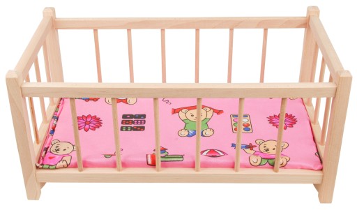 Різьбяр по дереву 1 лялькова колиска, постіль