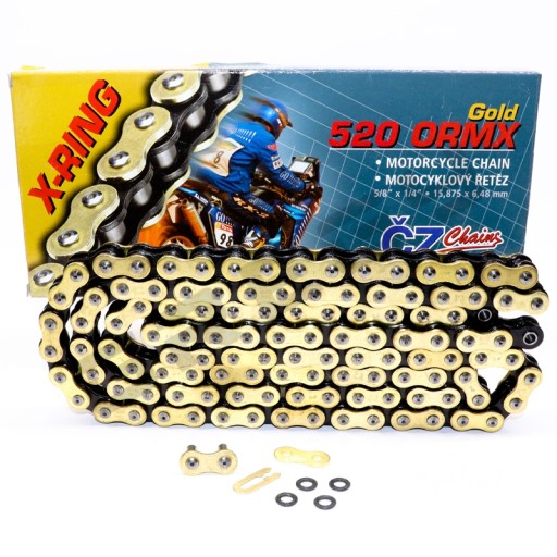 520ormx112 - ЧЕСЬКИЙ ЗОЛОТИЙ ЛАНЦЮГ CZ 520 ORMX ЗЛОТИЙ X-RING 112