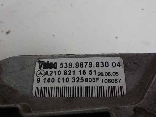 MERCEDES KLASA E W210 heater fan resistor air conditioning devices