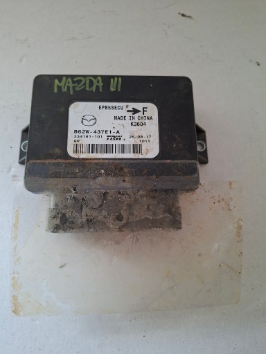 module brakes RECZNEG MAZDA 3 III BM B62W437E1A