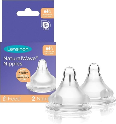 Силіконова пустушка Lansinoh 0 м+