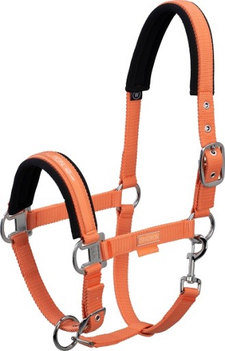 Ескадрон 3 недоуздок (повний) оранжево-червоний