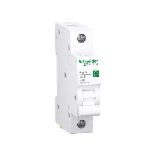 SCHNEIDER ELECTRIC RESI9 WYŁĄCZNIK NADPRĄDOWY 1P 16A B 10KA, R9F27116