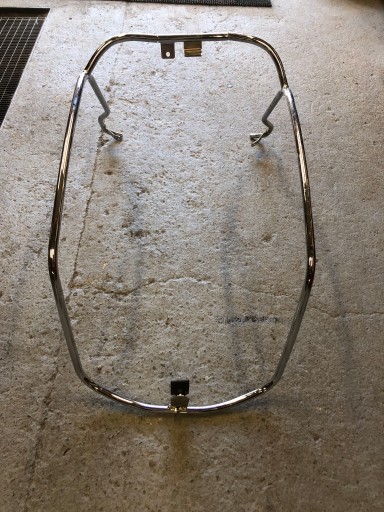 VESPA PRIMAVERA ХРОМ КРИШКА КАРКАС ТРУБА ОКАНТОВКА