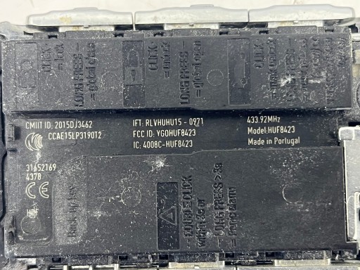 VOLVO S90 V90 II 16- Clé PILOT GROT KEYLESS 31652169 433.92MHZ