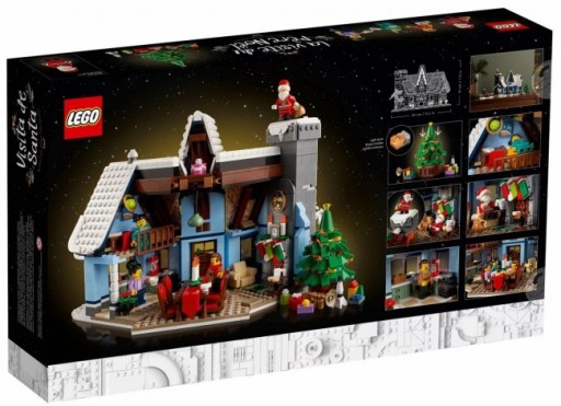 Klocki LEGO Icons 10293 Wizyta Świętego Mikołaja 12721385870 