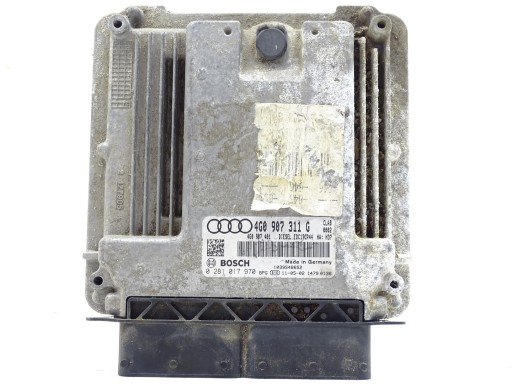 computer of the engine AUDI A6 C7 TDI 4G0907311G