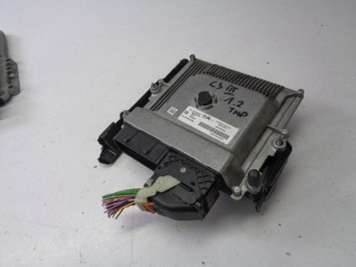 9851418180 - Компьютер двигателя citroen c3 iii 1.2thp c4 iii