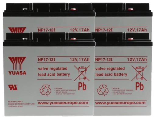 Apcrbc55 rbc 55 #55 акумуляторний блок yuasa ups apc 4x np17-12 12v 17ah