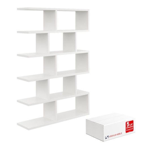 ПІДВІСНА ПОЛИЦЯ МОДУЛЬНА ПОЛИЦЯ ДЛЯ ІГРАШОК №4 БІЛА