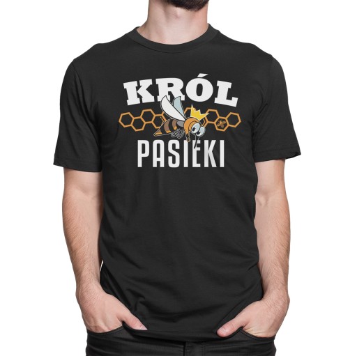 koszulka Pszczelarz KRÓL PASIEKI - KOLORY ZW28 XL 9915725871 Odzież Męska T-shirty WM CSFHWM-3