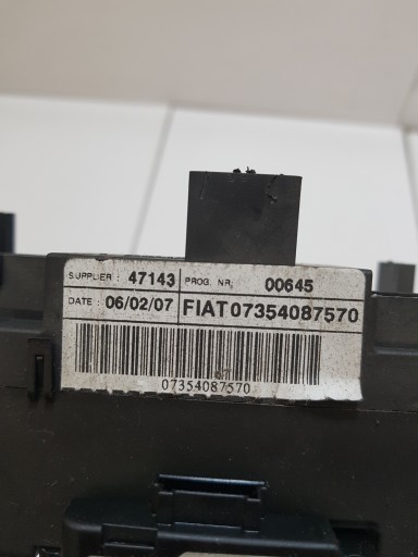 DEVIO LUCI TERGICRISTALLO TERGI FIAT CROMA 2 07354087570 0265005499