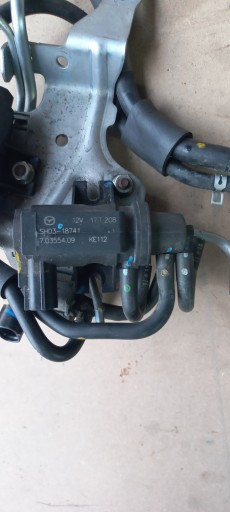 CX5 70355409 - MAZDA 6 CX-5 ВАКУУМНЫЙ ТУРБИННЫЙ КЛАПАН 2.2 D SH03-18741