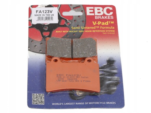 ГАЛЬМІВНІ КОЛОДКИ ПЕРЕДНІ YAMAHA XJR 1200