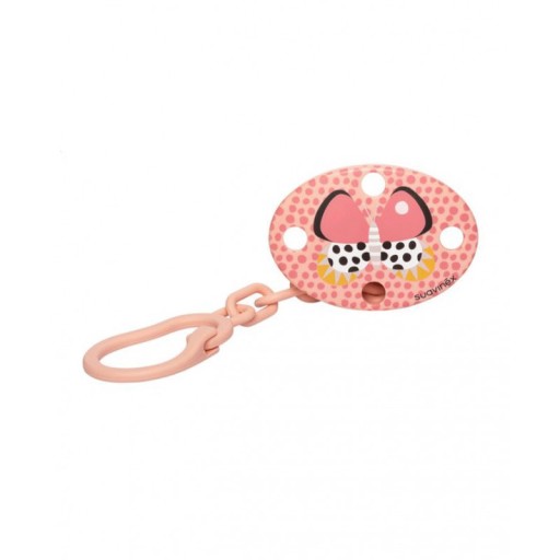 Підвіска-пустушка Suavinex, відтінки рожевого