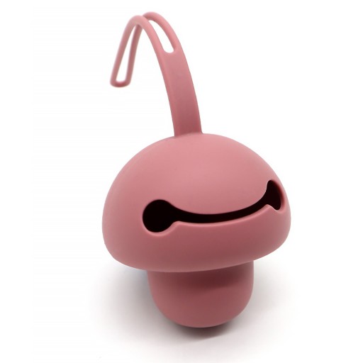 Червоний контейнер для пустушки